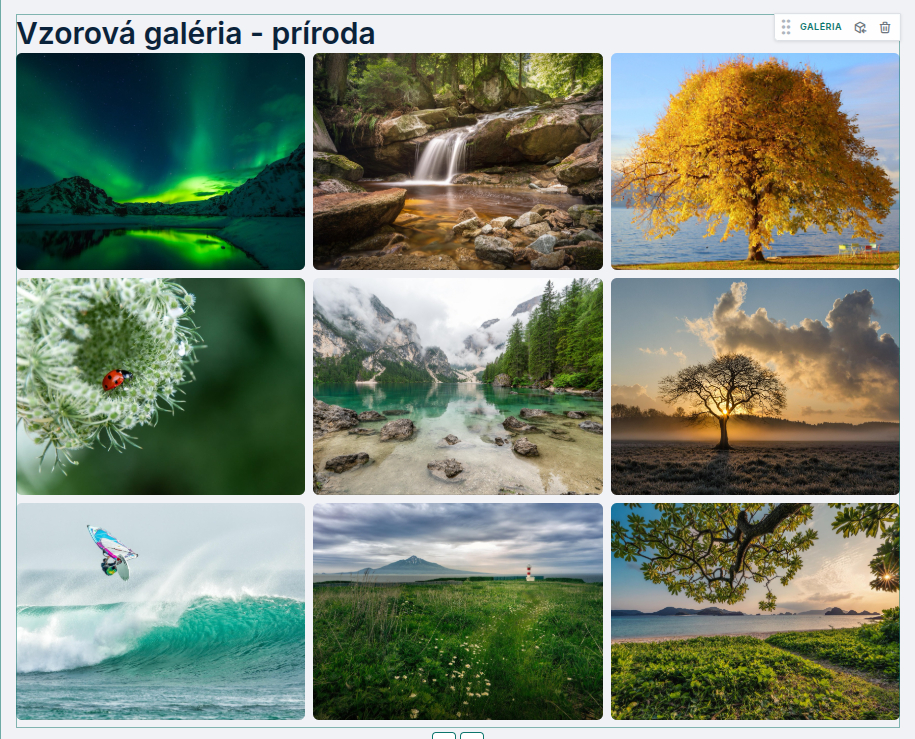 Galéeria fotografií