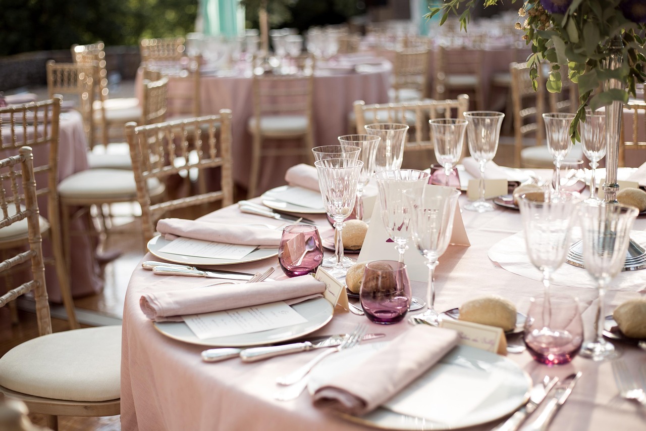 deco, wedding, flowers, decoration, marriage, bloom, rose